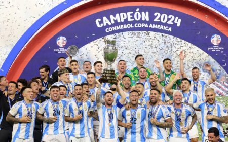 Copa America 2024 | 'ഇത് മെസ്സിപ്പടയുടെ രാശി'; മൂന്ന് വർഷത്തിനിടെ നാലാം കപ്പിൽ മുത്തമണിഞ്ഞ് അർജന്റീന