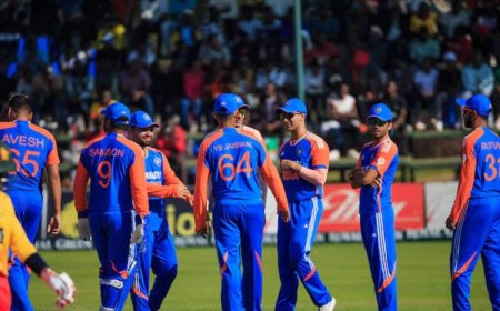 IND vs ZIM 3rd T20I: ഉപനായകനായി സഞ്ജു; സിംബാബ്‌വേയെ 23 റൺസിന് തകര്‍ത്ത് ഇന്ത്യ