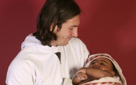 മെസിയ്‌ക്കൊപ്പമുള്ള കുഞ്ഞ് ഇന്ന് യൂറോകപ്പില്‍ സ്‌പെയിന്റെ അത്താണി; വൈറല്‍ ചിത്രത്തിന് പിന്നിലെ കഥ