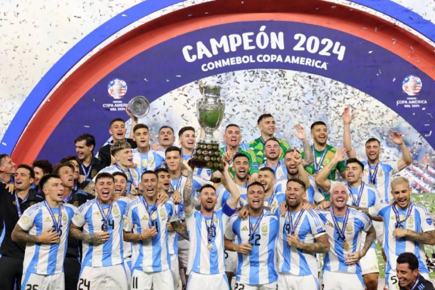 Copa America 2024 | 'ഇത് മെസ്സിപ്പടയുടെ രാശി'; മൂന്ന് വർഷത്തിനിടെ നാലാം കപ്പിൽ മുത്തമണിഞ്ഞ് അർജന്റീന